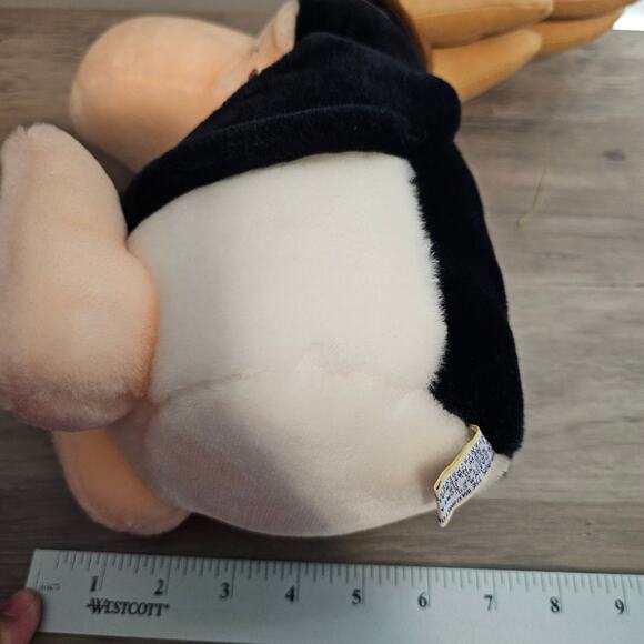 Vintage Dakin Opus Penguin Reindeer Plush 80s Holiday Christmas Bloom County - Picture 12 of 12